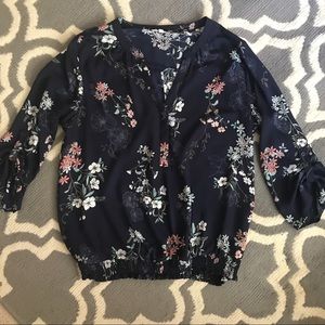 Floral blouse